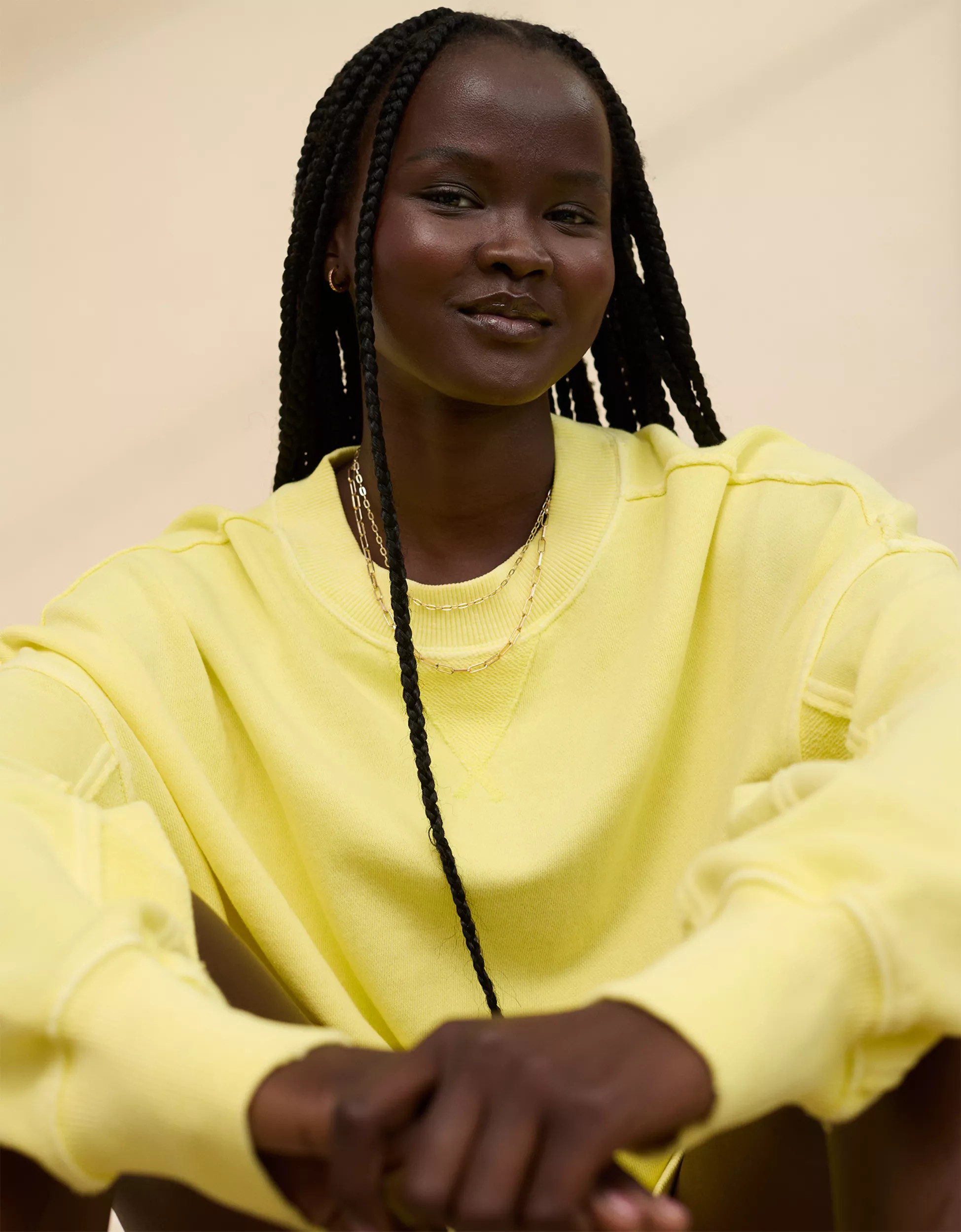 Aerie Big Chill Crew Sweatshirt | Aerie