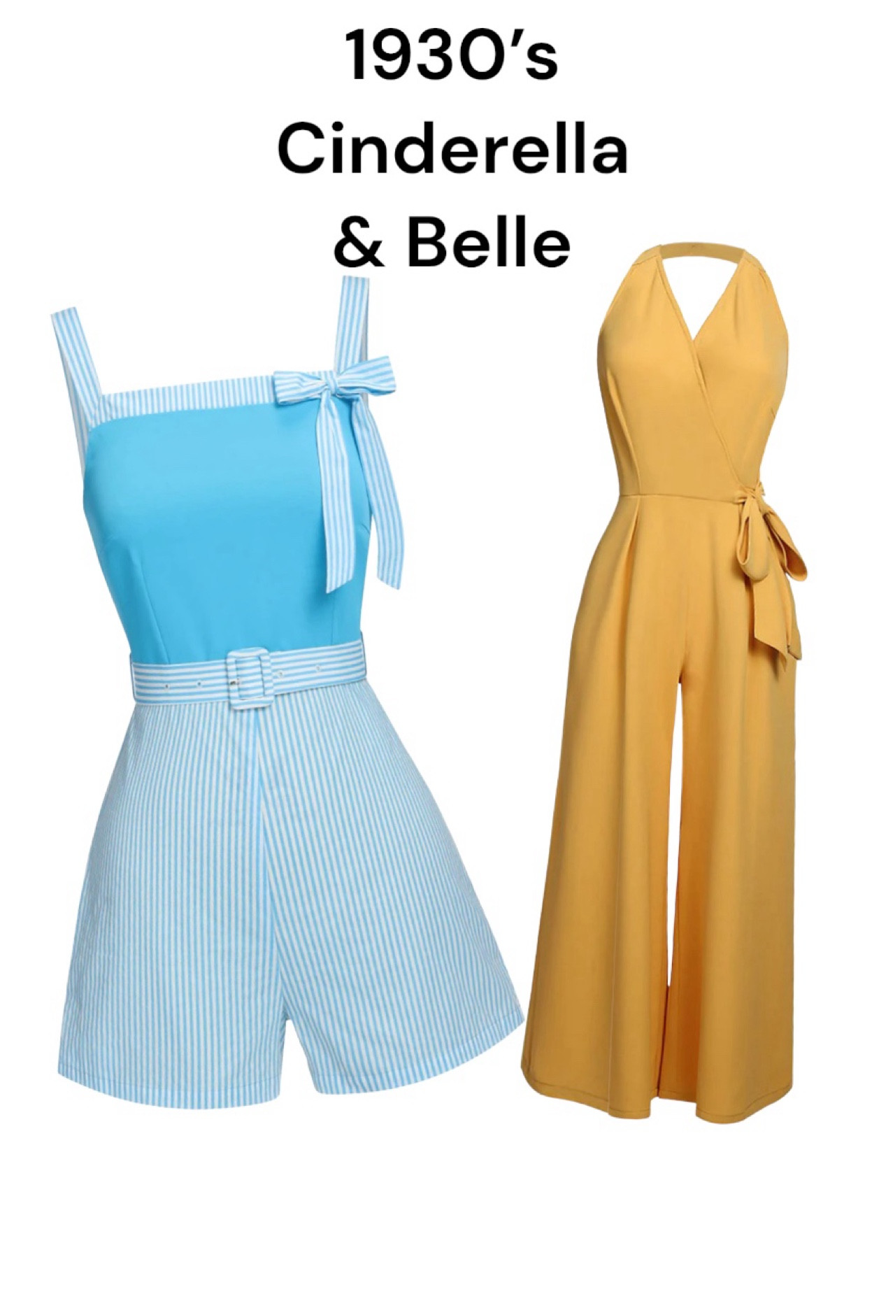 Dress like a disney princess would have in the 1930’s 
This collection features Belle and Cinderella, from outfit to accessories, maybe have also thrown in 1930’s Jasmine!  #disneybounding #disneyprincess #vintageattire #dapperday #dapper #dressup #1930s

#LTKCon #LTKFindsUnder50 #LTKSeasonal