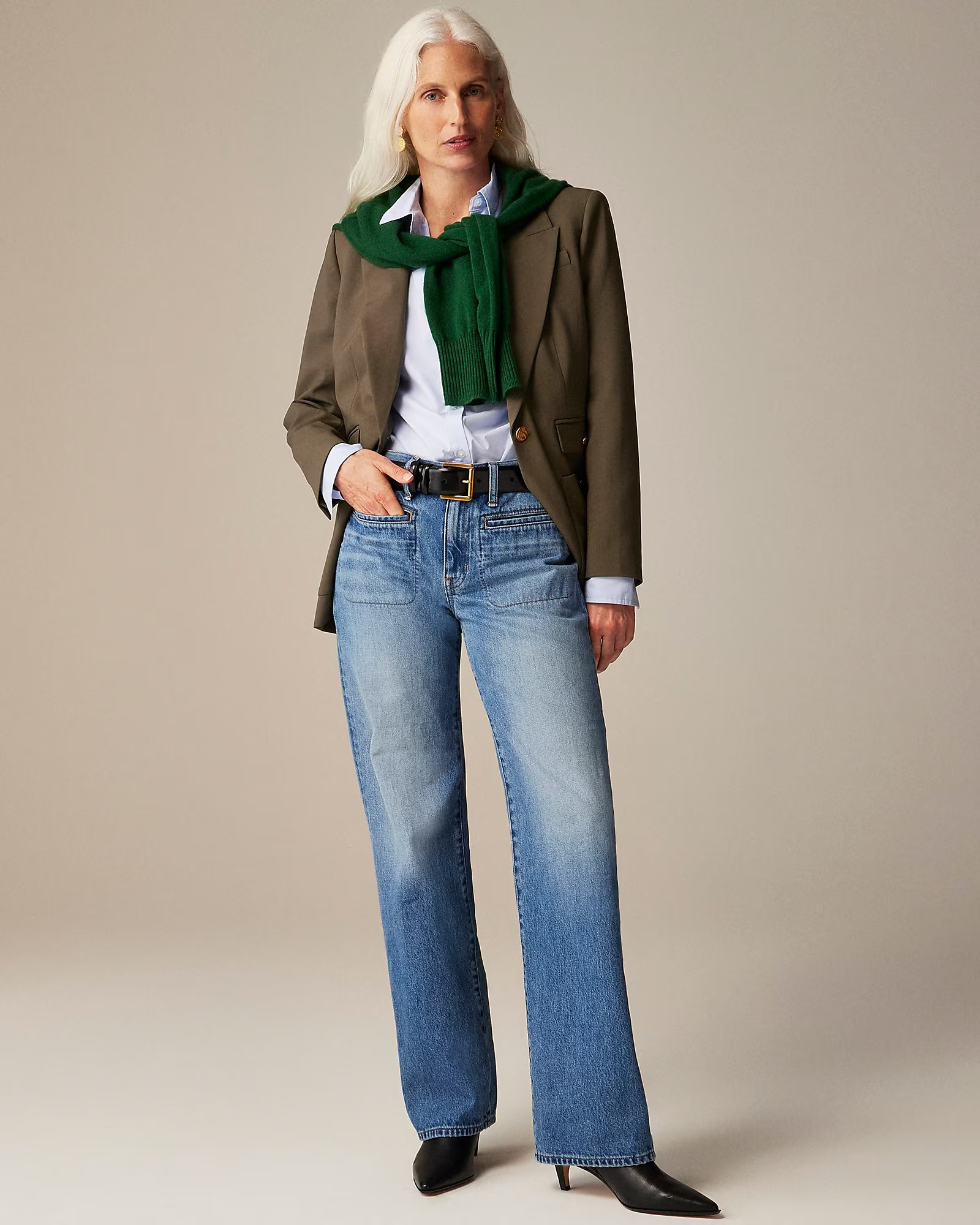 Point Sur low-rise straight jean | J. Crew US