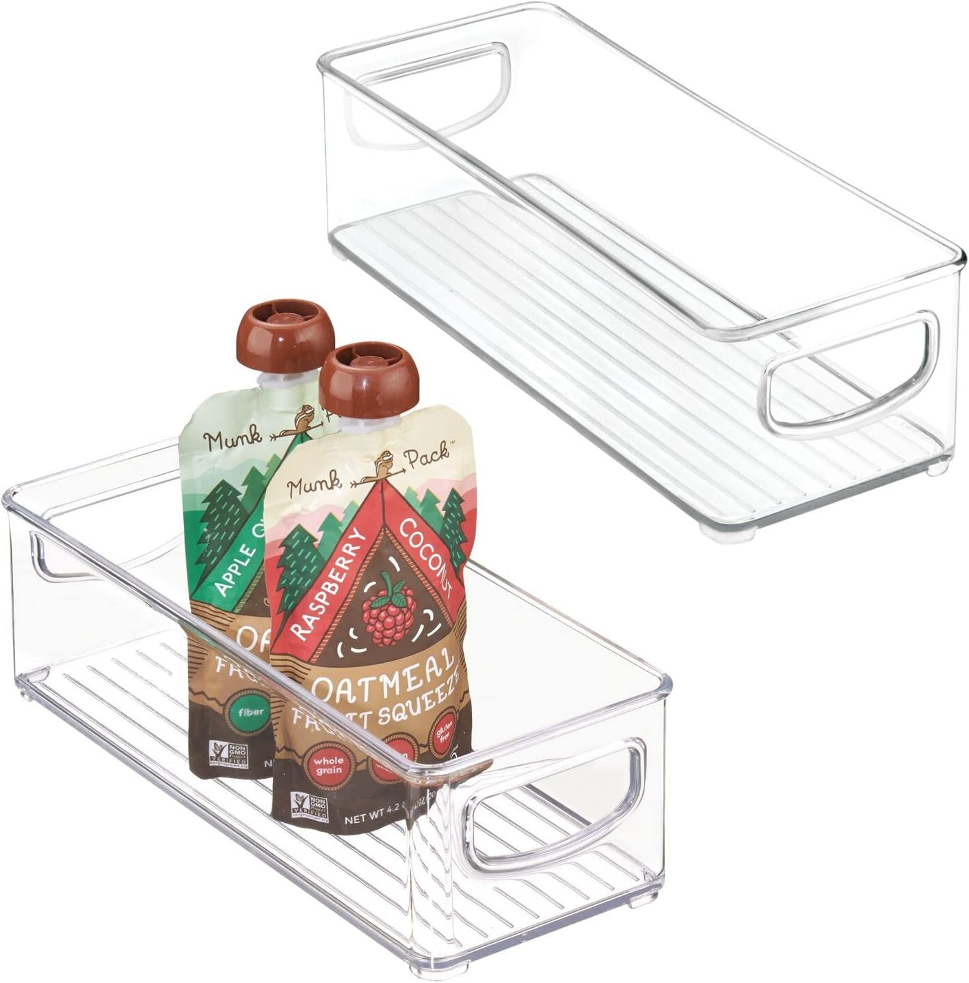 mDesign Plastic Kitchen Food Storage Storage Box | Amazon (US)