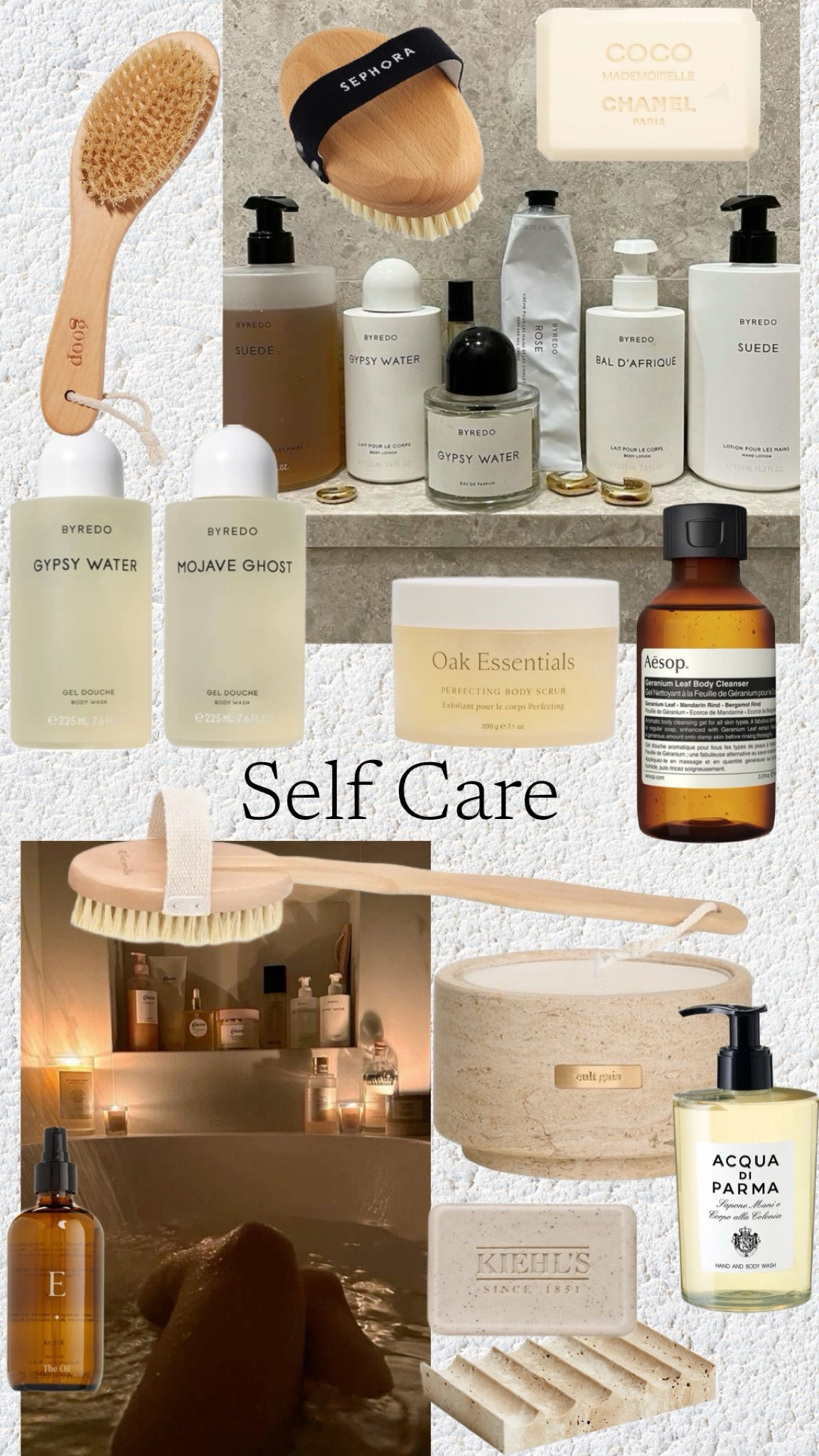 My favorite self care products 🤍

#LTKTravel #LTKGiftGuide #LTKBeauty