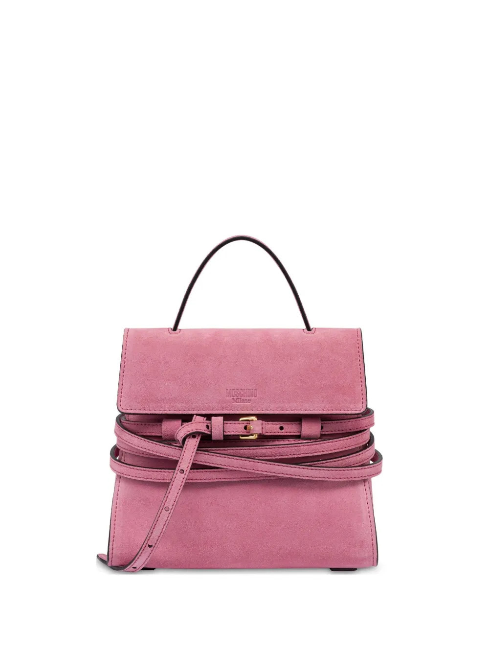 Moschino Tie Me tote bag - Pink | Farfetch Global