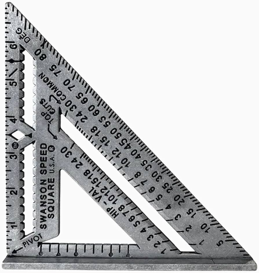 Swanson Tool Co 18cm Speed Square Pro with Pro Blue Book, Model S0100-A | Amazon (CA)