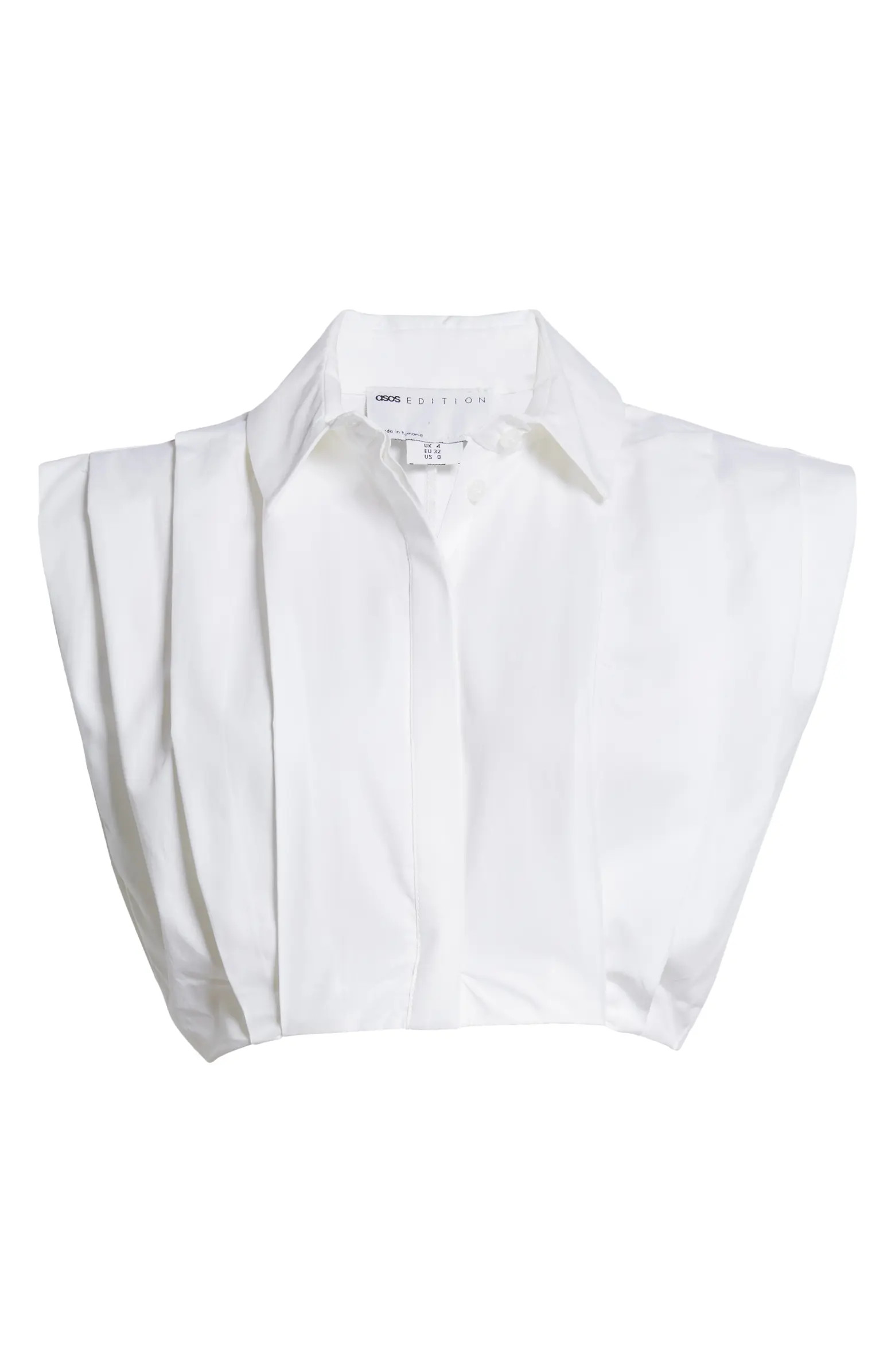 ASOS DESIGN Pleated Crop Top | Nordstrom | Nordstrom