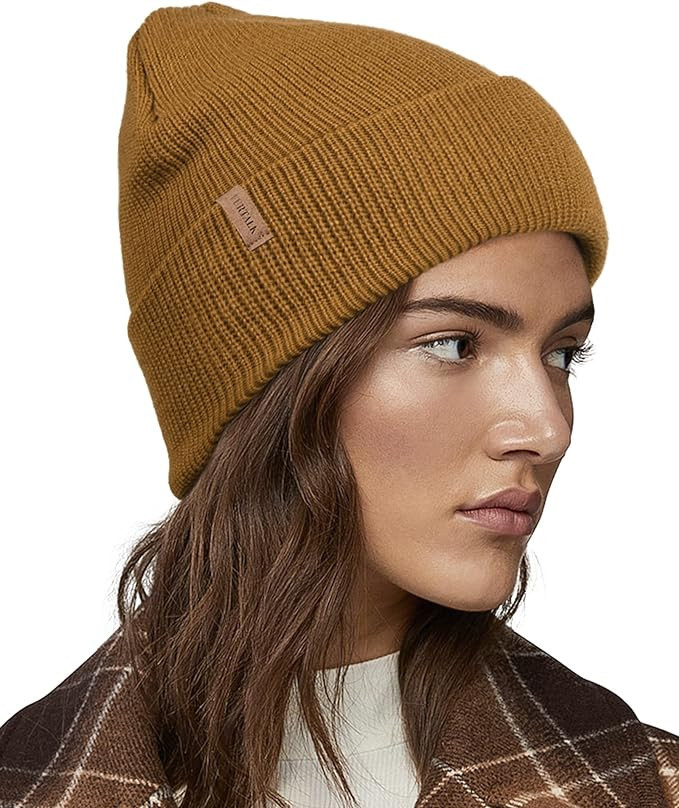 FURTALK Beanie Hats for Women Men Winter Hats Womens Knitted Slouchy Beanies Cuffed Skull Cap War... | Amazon (US)