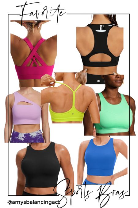 I’m sharing all of my favorite Amazon athletic wear of 2023! First up, sports bras!

I purchased and loved all of these sports bras this year. In the collage, the most supportive are the green and blue ones with hot pink coming in 3rd! I’m small chested and can run in all of them. 

I’m at TTS small in all of these bras and I’m a 32B/C  

#LTKGiftGuide #LTKfitness #LTKfindsunder50
