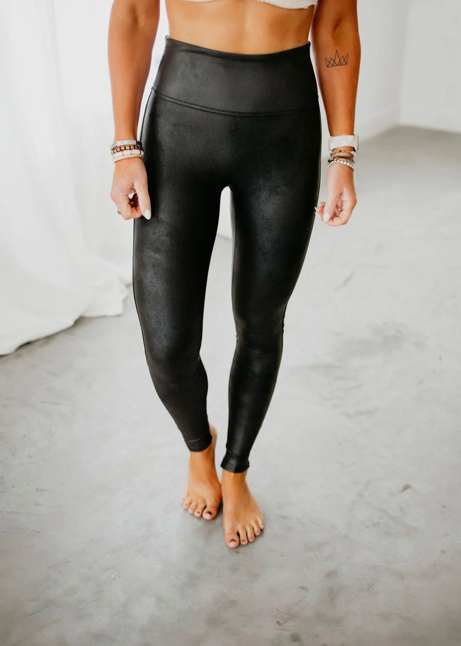 Spanx Fleece Lined Leggings | Lauriebelles
