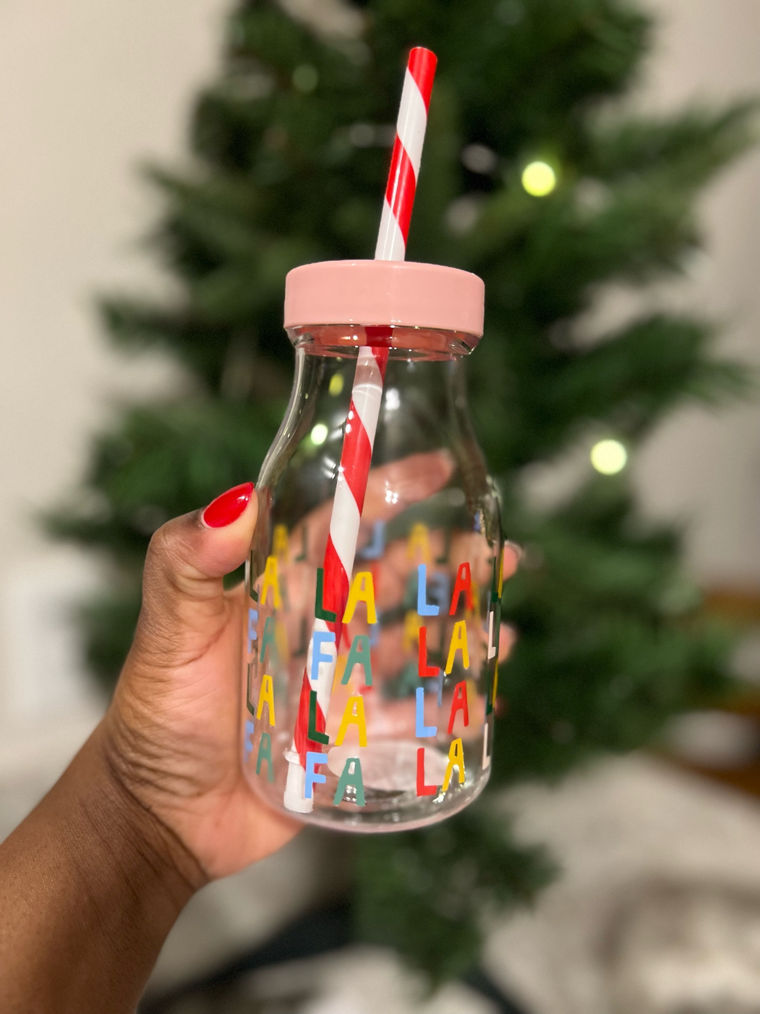 Fa la la Christmas cup 

#LTKkids #LTKfamily #LTKHoliday