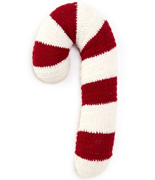 Holiday Collection Candy Cane Shaped Pillow | Dillard's