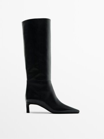 Low-heel boots - Massimo Dutti | Massimo Dutti (US)