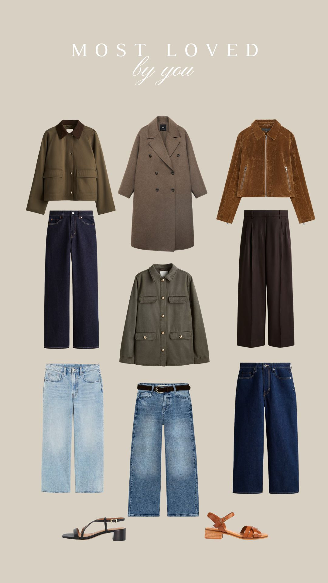 Most loved by you in the last 7 days! Top selling products, Zara, H&M, John Lewis, autumn fashion, suede jacket, high street finds, autumn coat, denim, transitional fashion  

 #LTKuk #LTKautumn #LTKstyletip