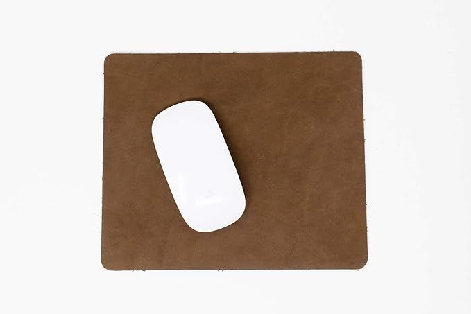 Full Grain Premium Real Leather Mouse Pad (Chocolate) | Amazon (US)