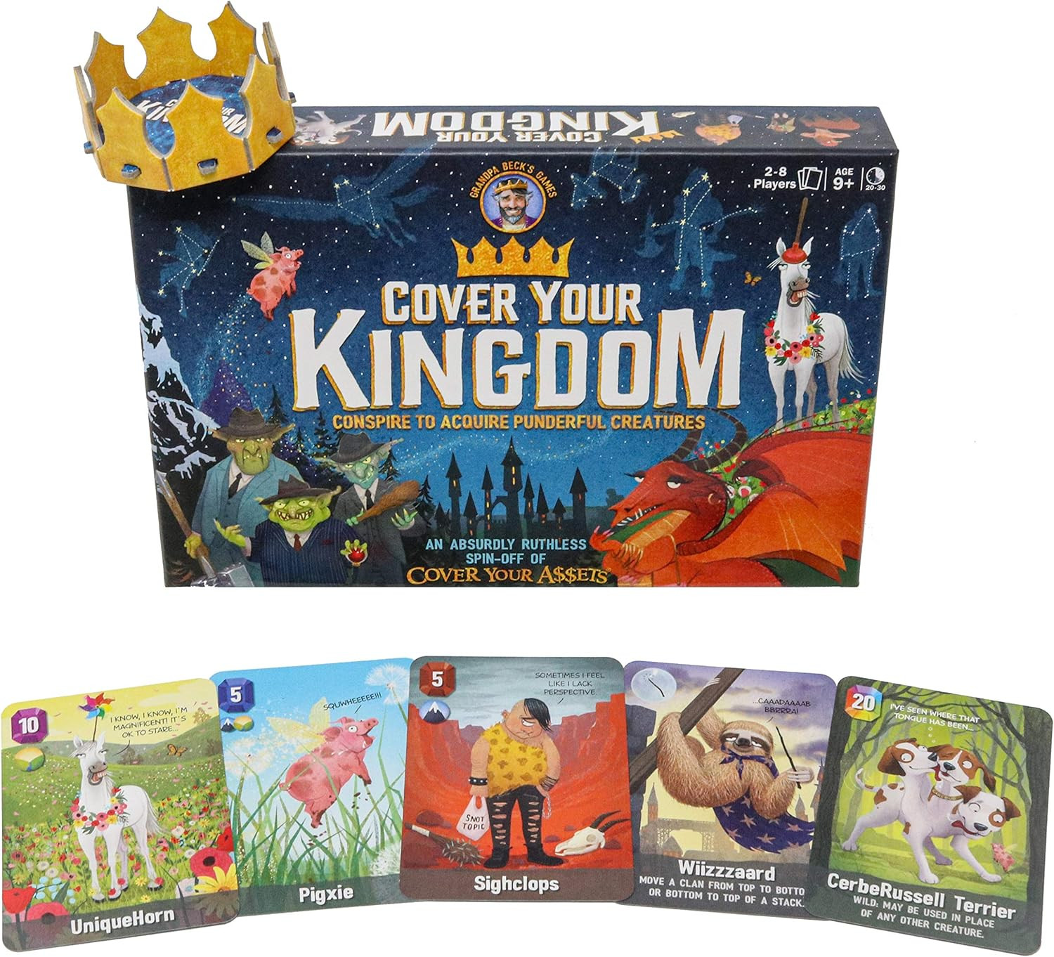 Cover Your Kingdom | Cover Your Assets Brand New & Very Obnoxious Brother | A Magically Malicious... | Amazon (US)