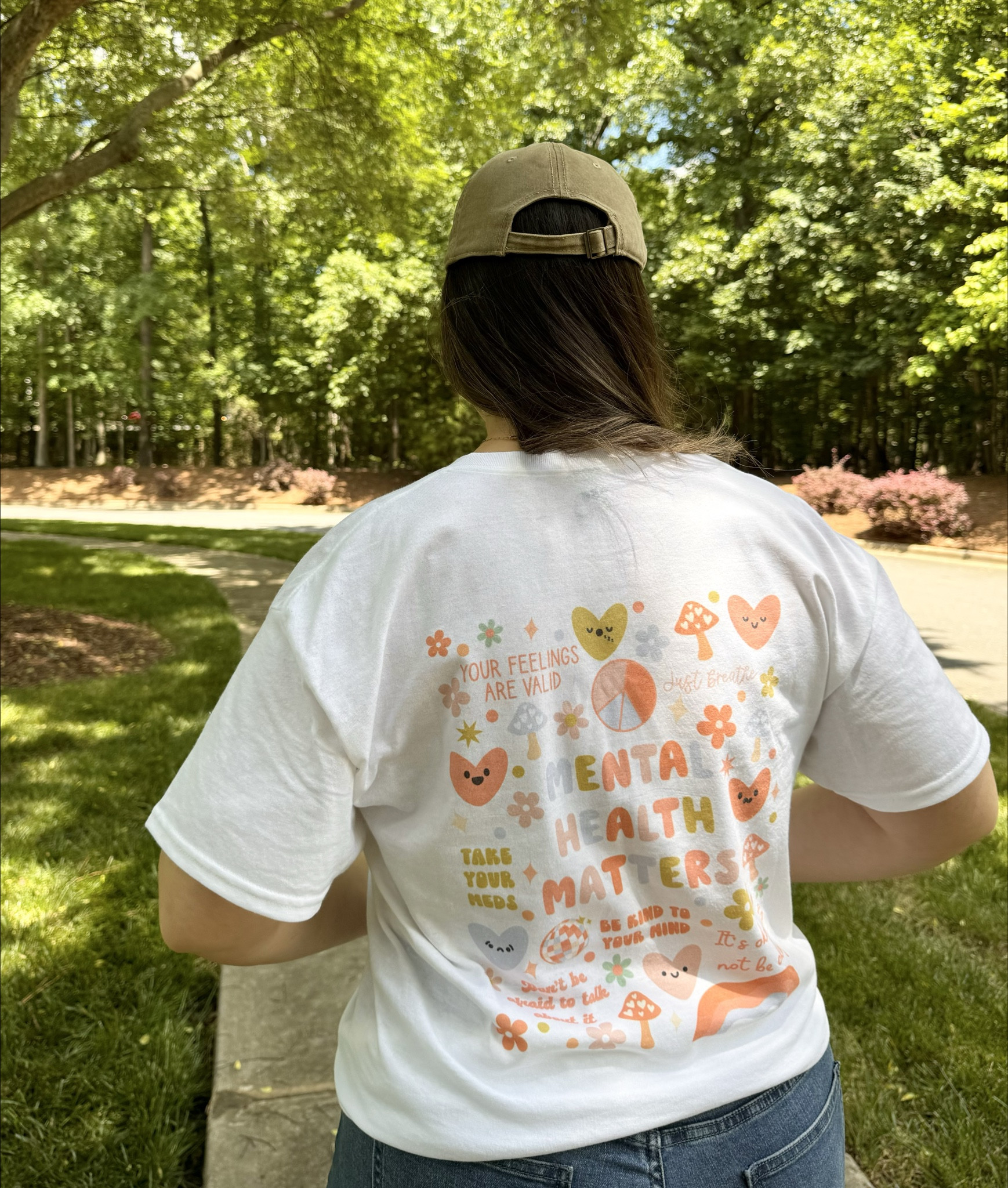 Be a mental health advocate with this tee from a small business on Etsy! 🧠💫

Mental health awareness, self-care, tee shirt, mental health graphic tee, women’s tee, trendy, mental health matters 

#LTKFindsUnder50