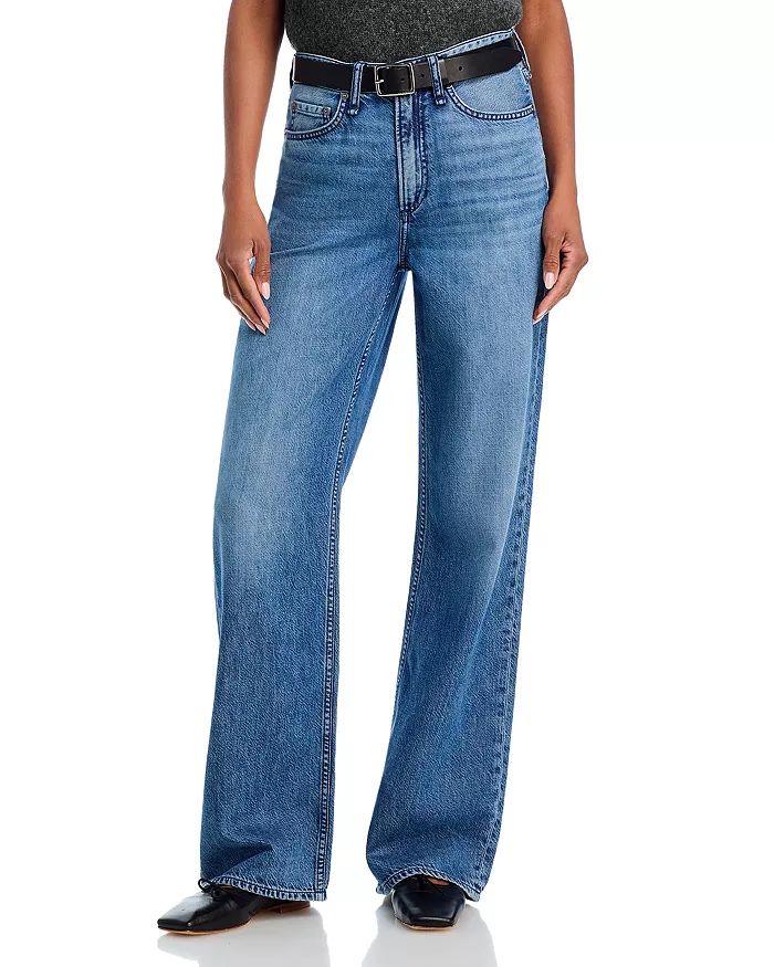 rag & bone Logan Featherweight High Rise Wide Leg Jeans Back to results -  Women - Bloomingdale's | Bloomingdale's (US)