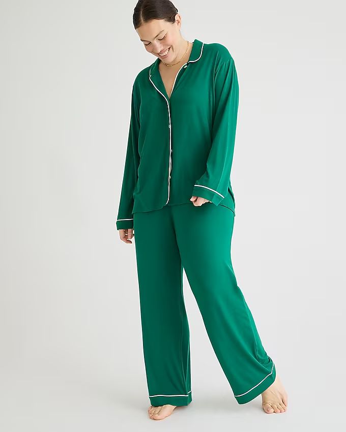 Eco dreamiest long-sleeve pajama set | J.Crew US