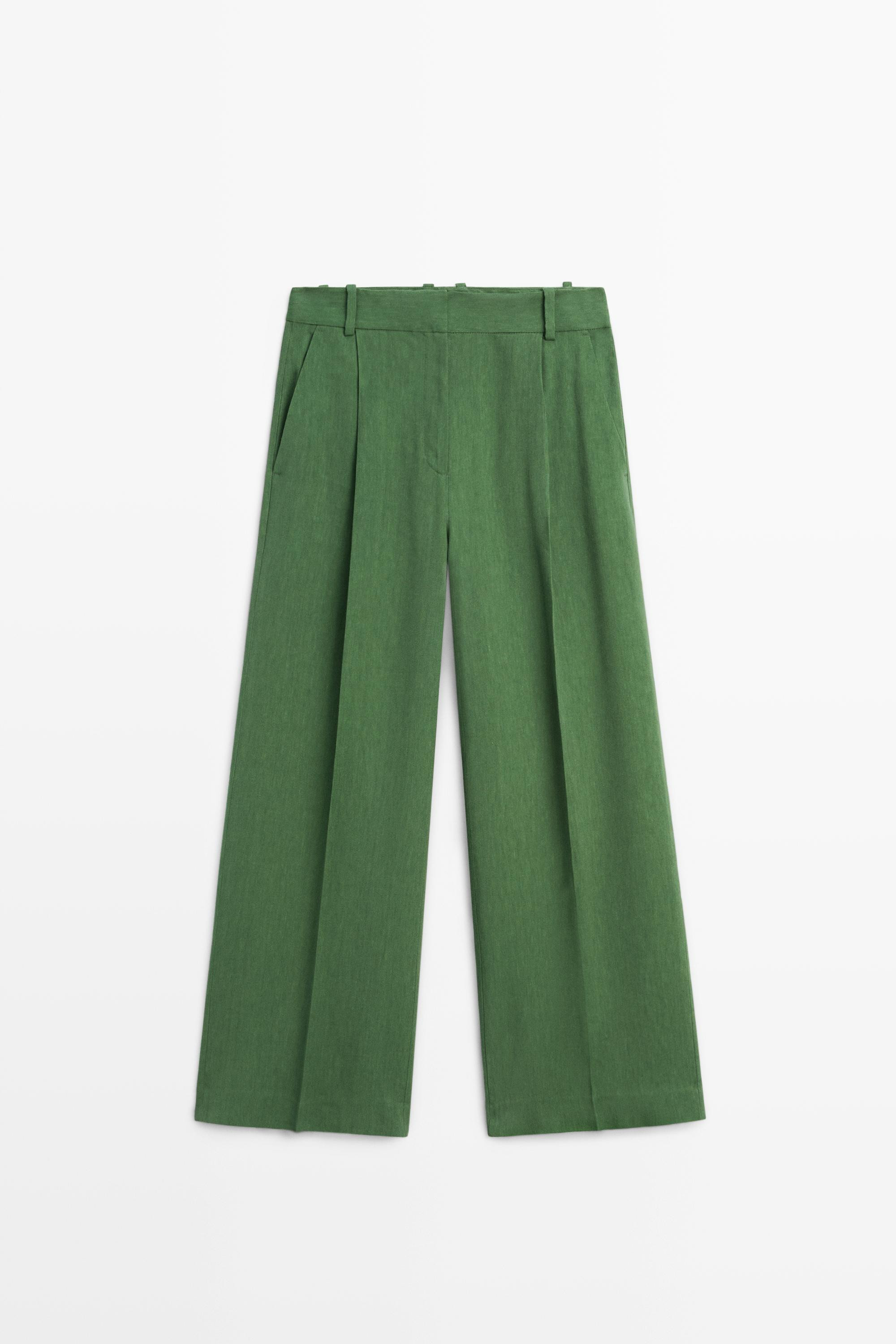 Flowing total look pants | Massimo Dutti UK