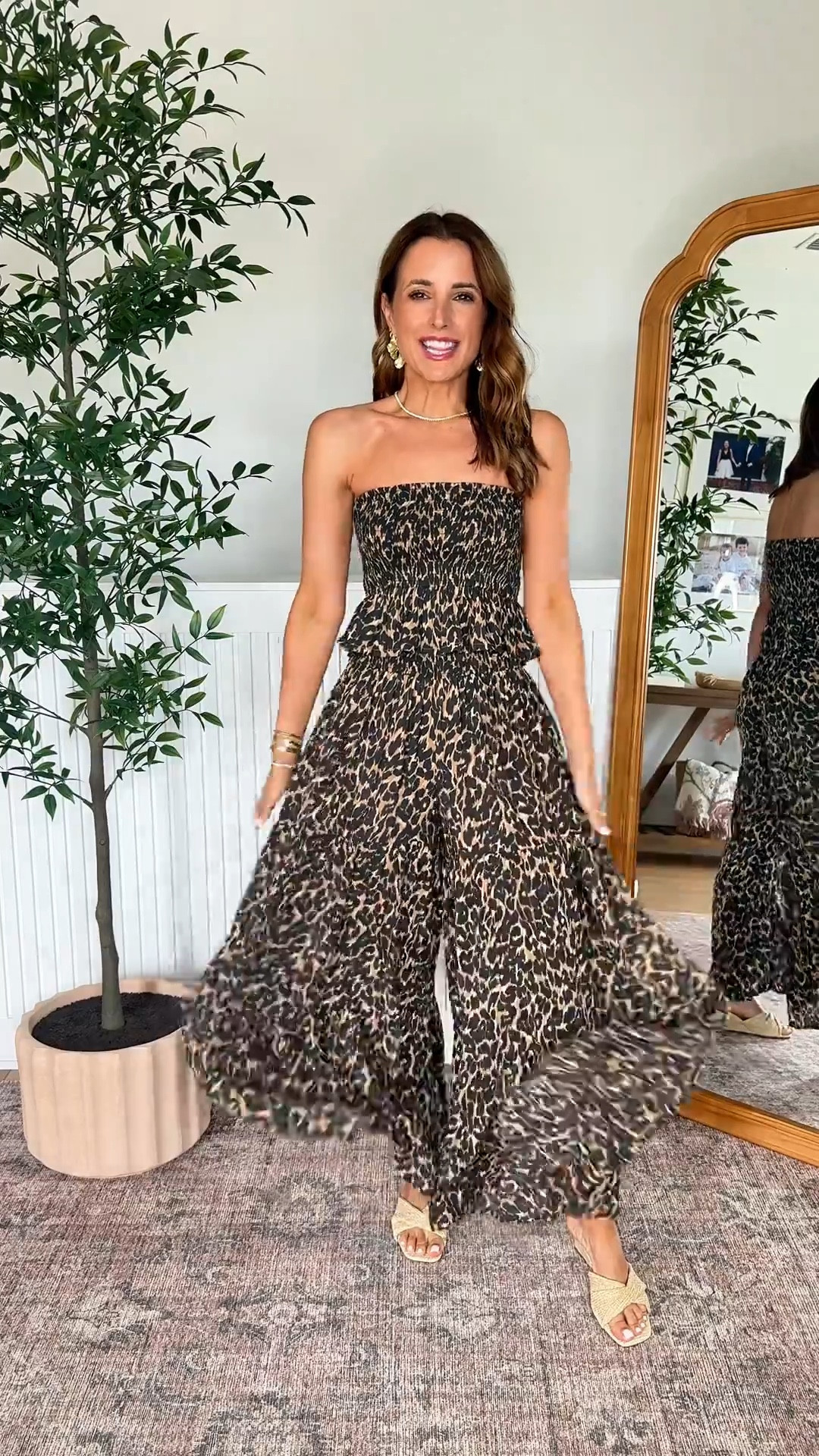 New Aerie and American Eagle arrivals. Matching leopard wide leg pant set - XS in top and XS short in pants. Resort outfit. Spring matching set. Spring outfit. Summer matching set. Summer outfit. Vacation matching set. Vacation outfit. 

#LTKTravel #LTKxAerie #LTKFestival