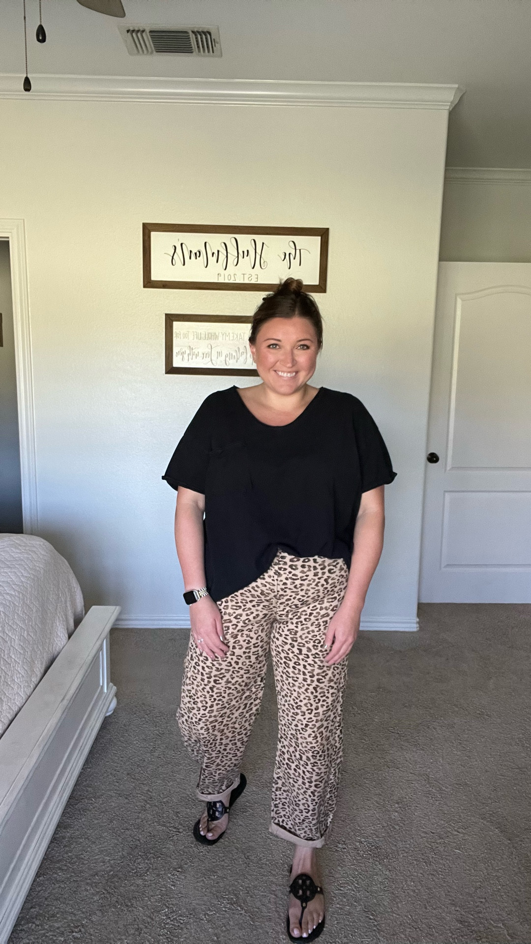 Finally found a pair of leopard jeans that I love! 🤎🖤

Snag them here or over on my TikTok shop! 

#LTKWorkwear #LTKMidsize #LTKStyleTip