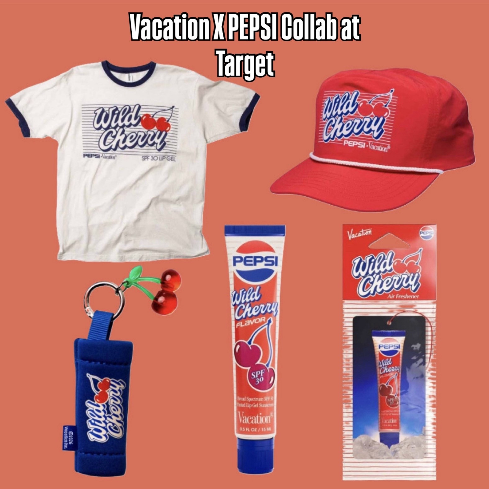 Vacation X Pepsi Collab 

#LTKSwim #LTKBeauty #LTKFestival