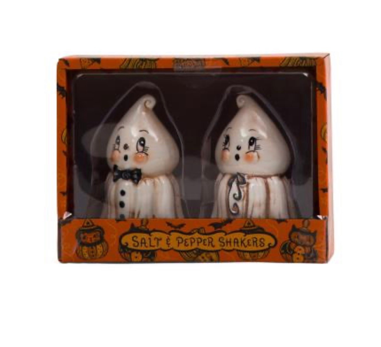 NEW Johanna Parker Salt & Pepper Shakers 👻🖤