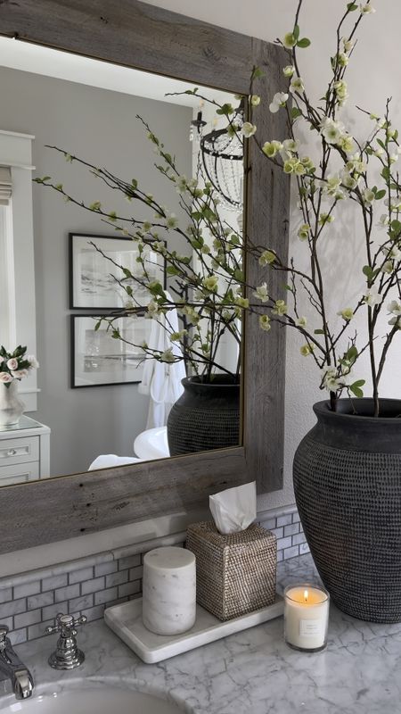 These faux oversized white blossom branches are on sale!  These make such a statement and look great year after year! 
I have 3 in this XL vase

#LTKSaleAlert #LTKFindsUnder100 #LTKStyleTip