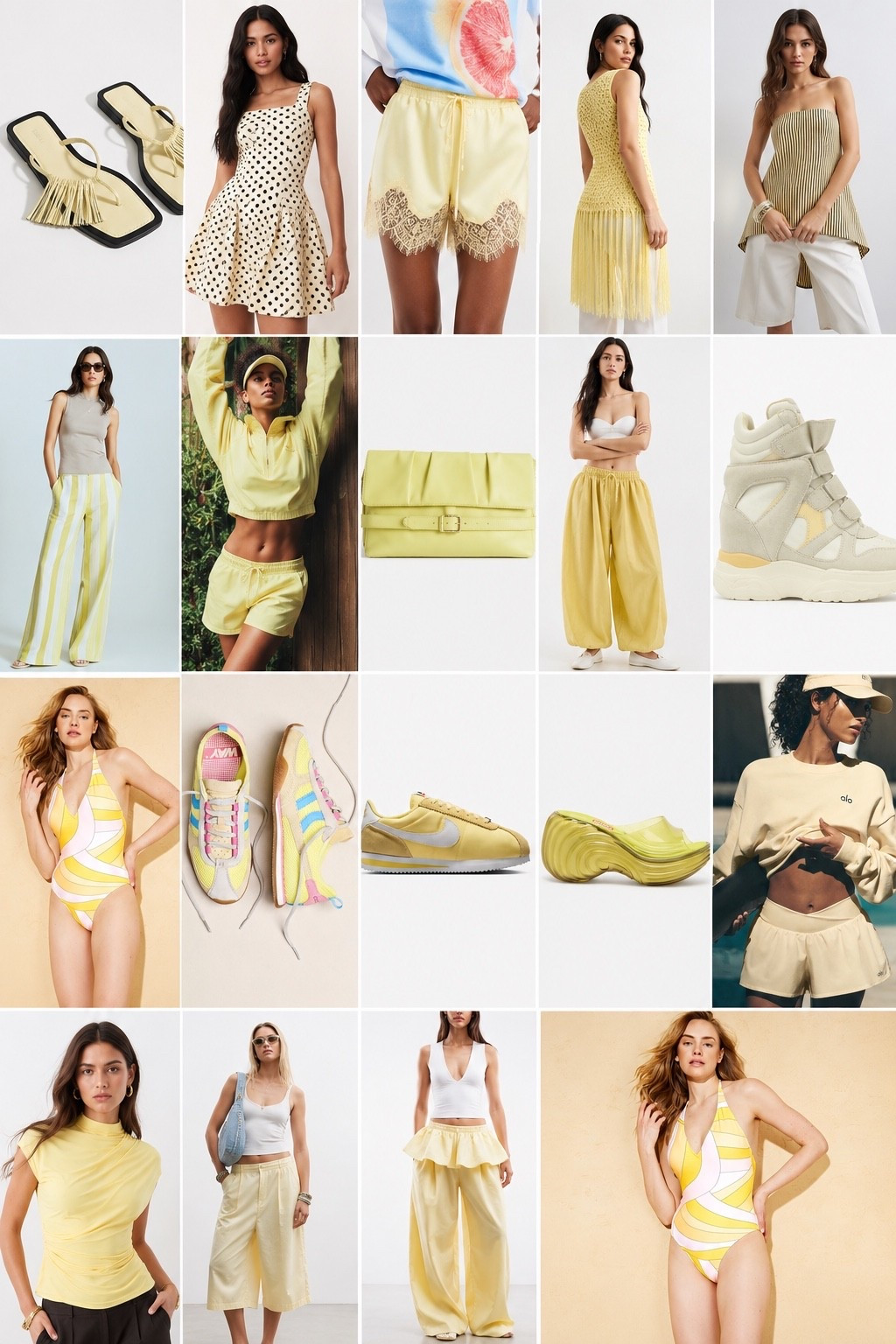 YELLOW IS THE COLOR OF THE SUMMER 🍋✨

From statement shoes to dreamy dresses, sporty sets, oversized clutches, and the cutest pops of lemon… this trend is giving rich girl vacation, cool girl errands, and brunch with the girls all at once.

Which piece are you adding to cart first? 👀💛

#ButterYellow #SummerStyle #FashionFinds #LTKStyle #CoolGirlEdit #SummerTrends #LuxuryOnABudget #YellowAesthetic

#LTKgrwm #LTKootd #LTKMidsize