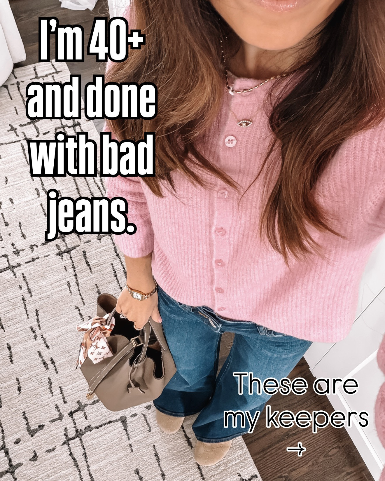 💬”DNM” and I’ll send you links to all my favorites 👖✨
Every pair in this carousel = flattering, comfy, and effortless to style (aka real-life approved 😌).
From straight leg to wide leg to my go-to everyday denim… these are my true keepers.
🔗

#LTKSeasonal #LTKOver40 #LTKmomlife