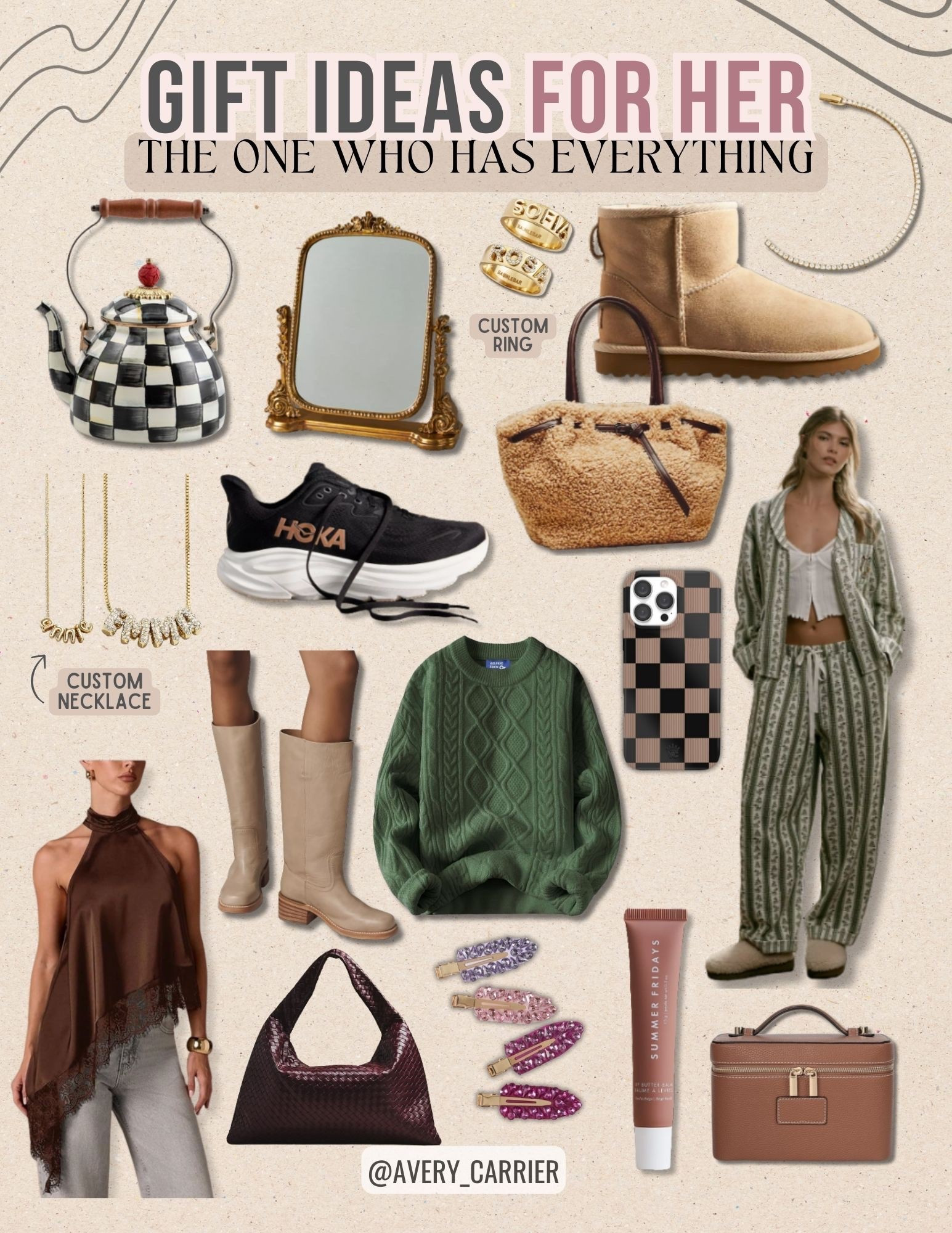 Gift ideas for her, gift ideas for daughter, gift ideas for girlfriend, cooking gifts, beauty gifts, comfy fashion, Christmas gifts for her

#LTKGiftGuide #LTKBeauty #LTKgrwm