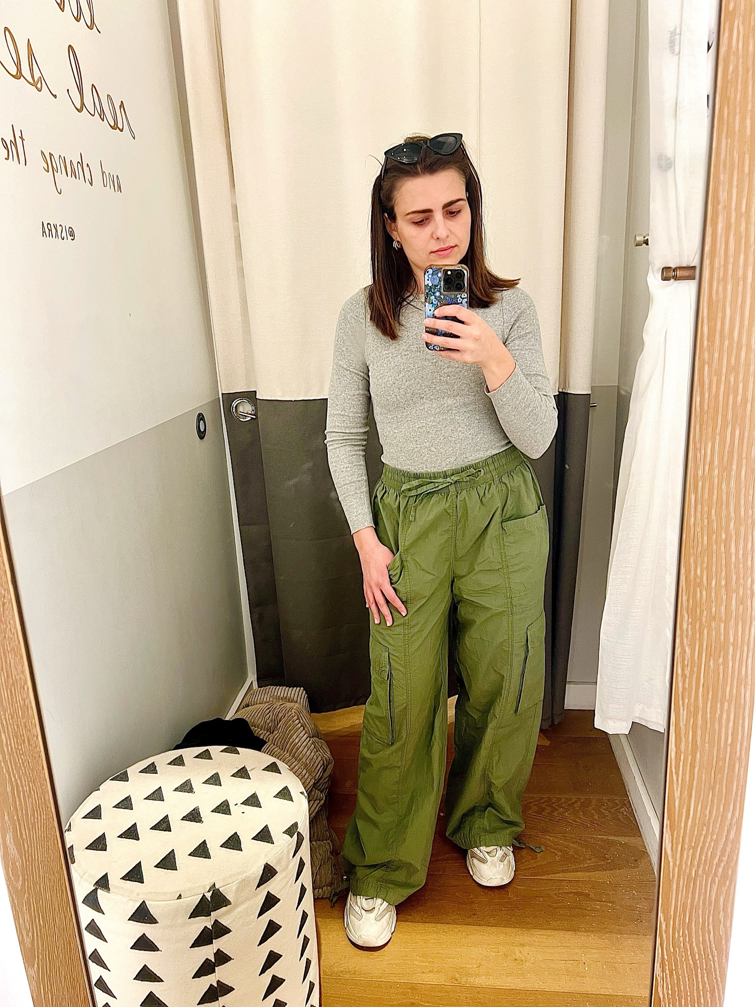 Aerie cargo pants for spring 💚

#LTKsalealert #LTKfindsunder50 #LTKstyletip