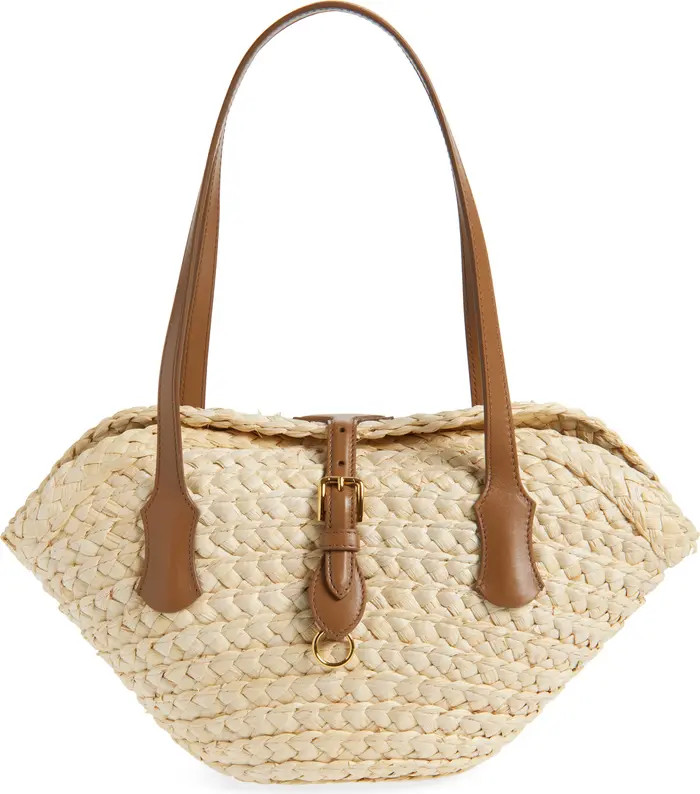 Capri Crocheted Corn Husk Tote | Nordstrom