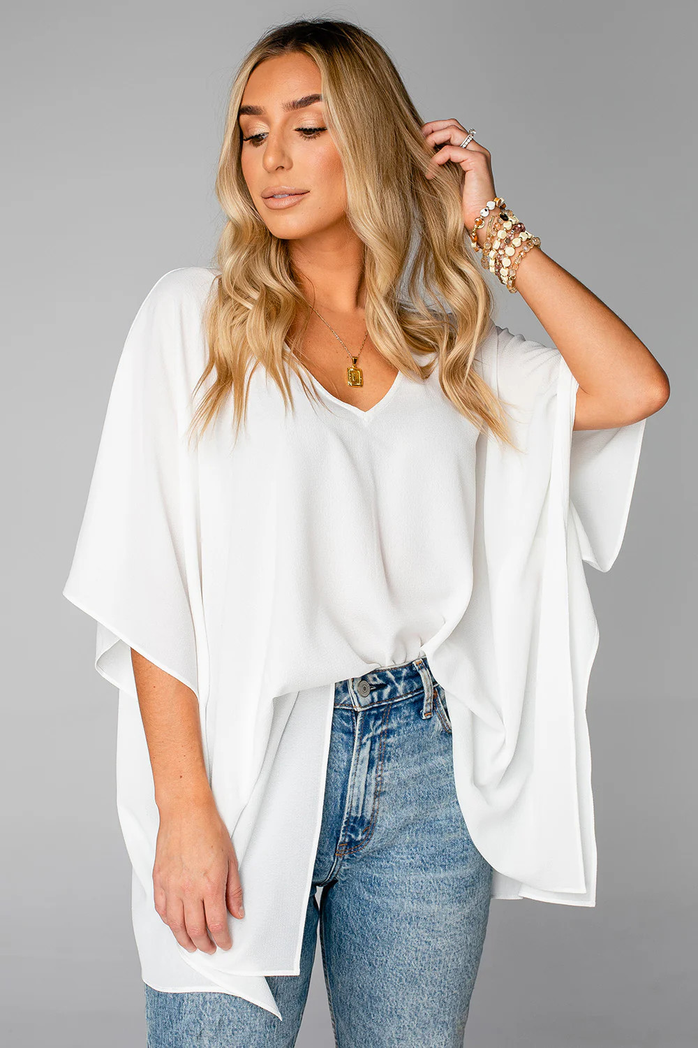 North Tunic - White | BuddyLove