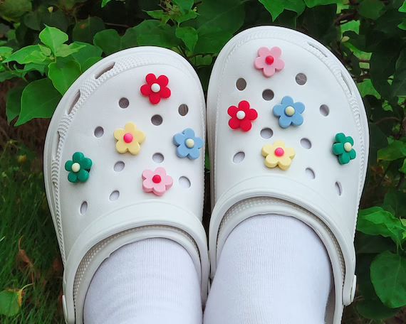 Set of 10pcs Shoe Charms daisy Flowers Cartoon Shoe | Etsy | Etsy (US)