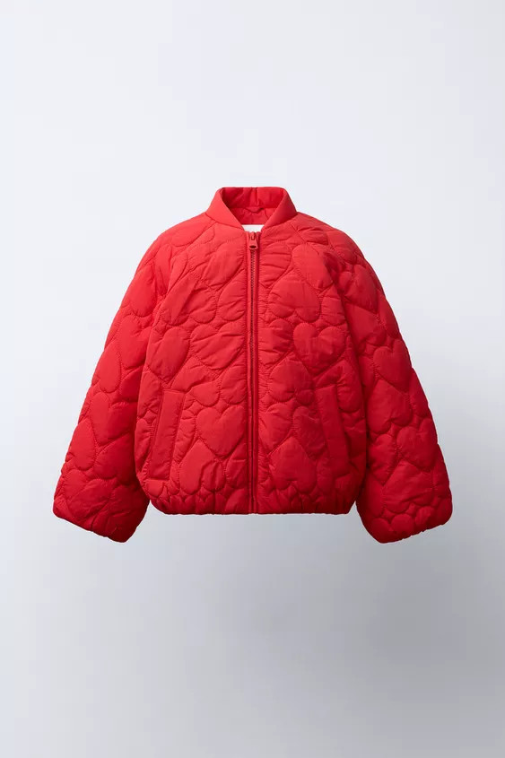 HEARTS PUFFER JACKET | Zara US