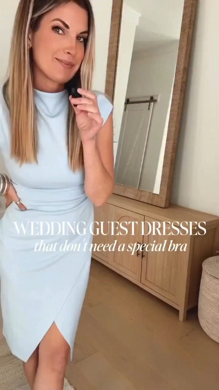 Wedding guest dresses that don’t require a special bra! 

#LTKOver40 #LTKTall #LTKWedding