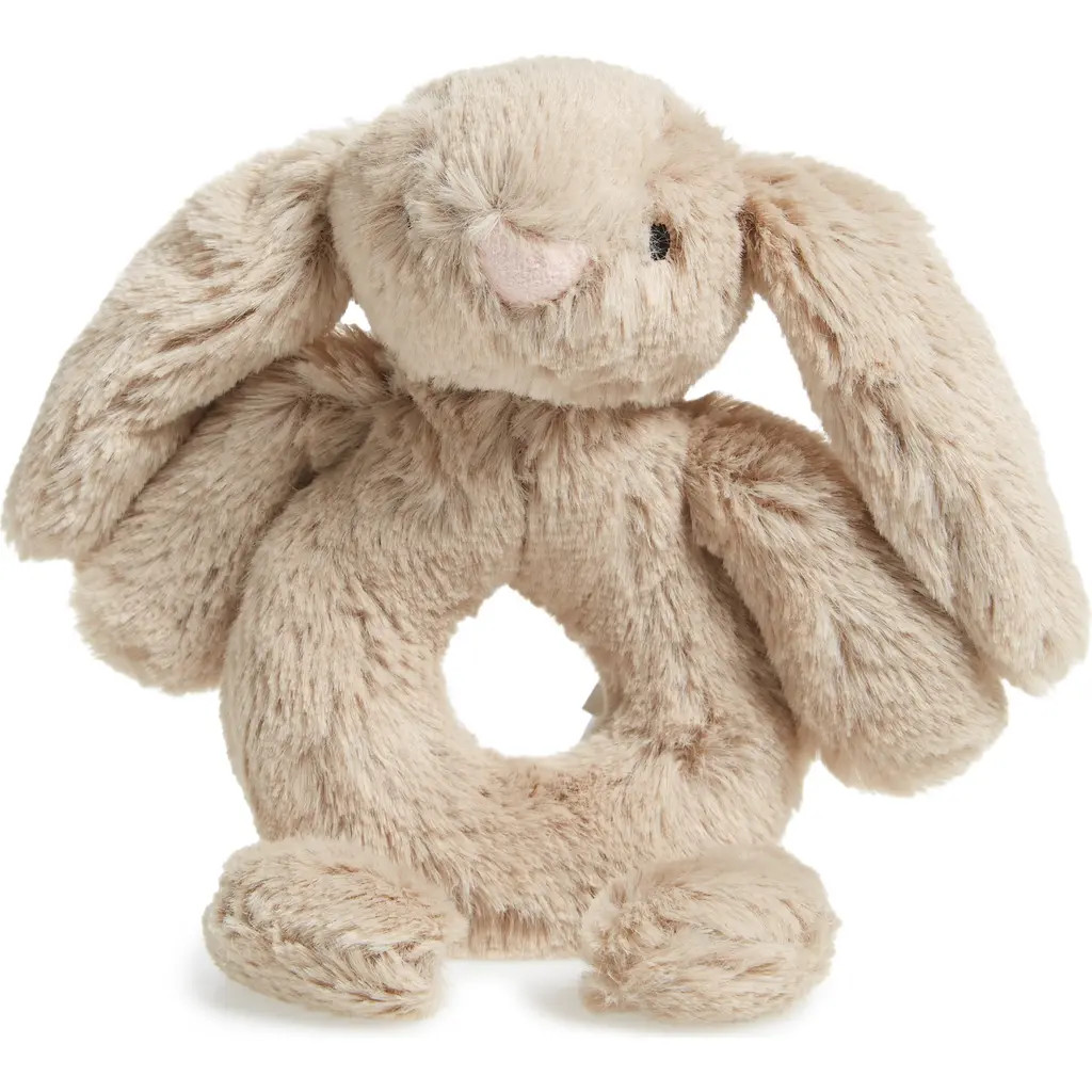 Jellycat 'Bashful Bunny' Grabber Rattle in Beige at Nordstrom | Nordstrom
