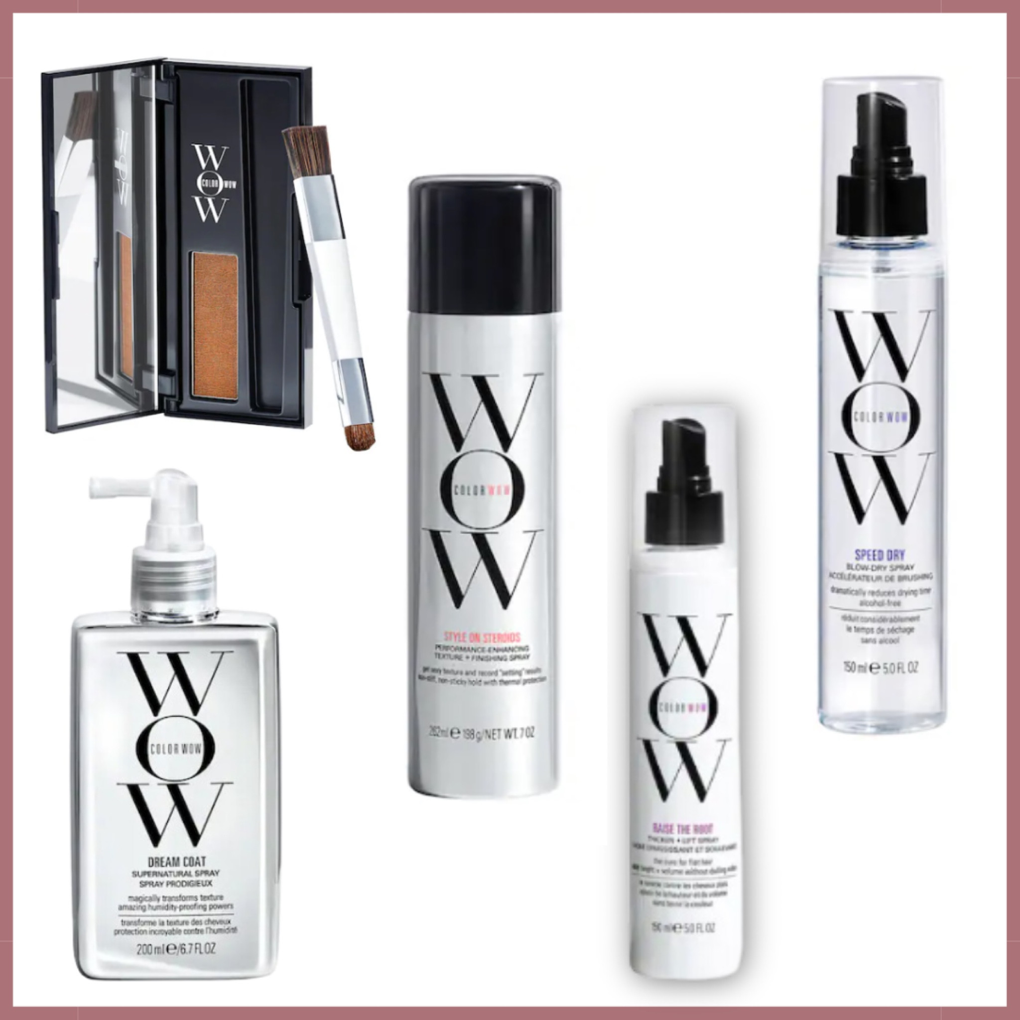 I use color wow daily on my hair I some way. I can't get enough of these fab 5! From the dream coat that keeps my hair frizz-free in even the worst humidity to the root coverup to help me out when I've let me hair go a little long er between touch-ups! Check out my favorite 5 and use code SAVINGS to save up to 30% through the 11th.

#LTKStyleTip #LTKBeauty #LTKSaleAlert