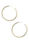 Large Sleek Tube Hoop Earrings | Nordstrom