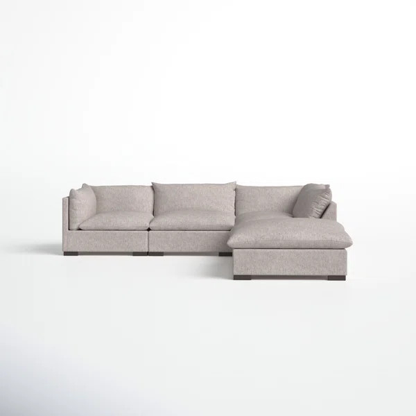 Lovill 4 - Piece Upholstered Sectional | Wayfair North America