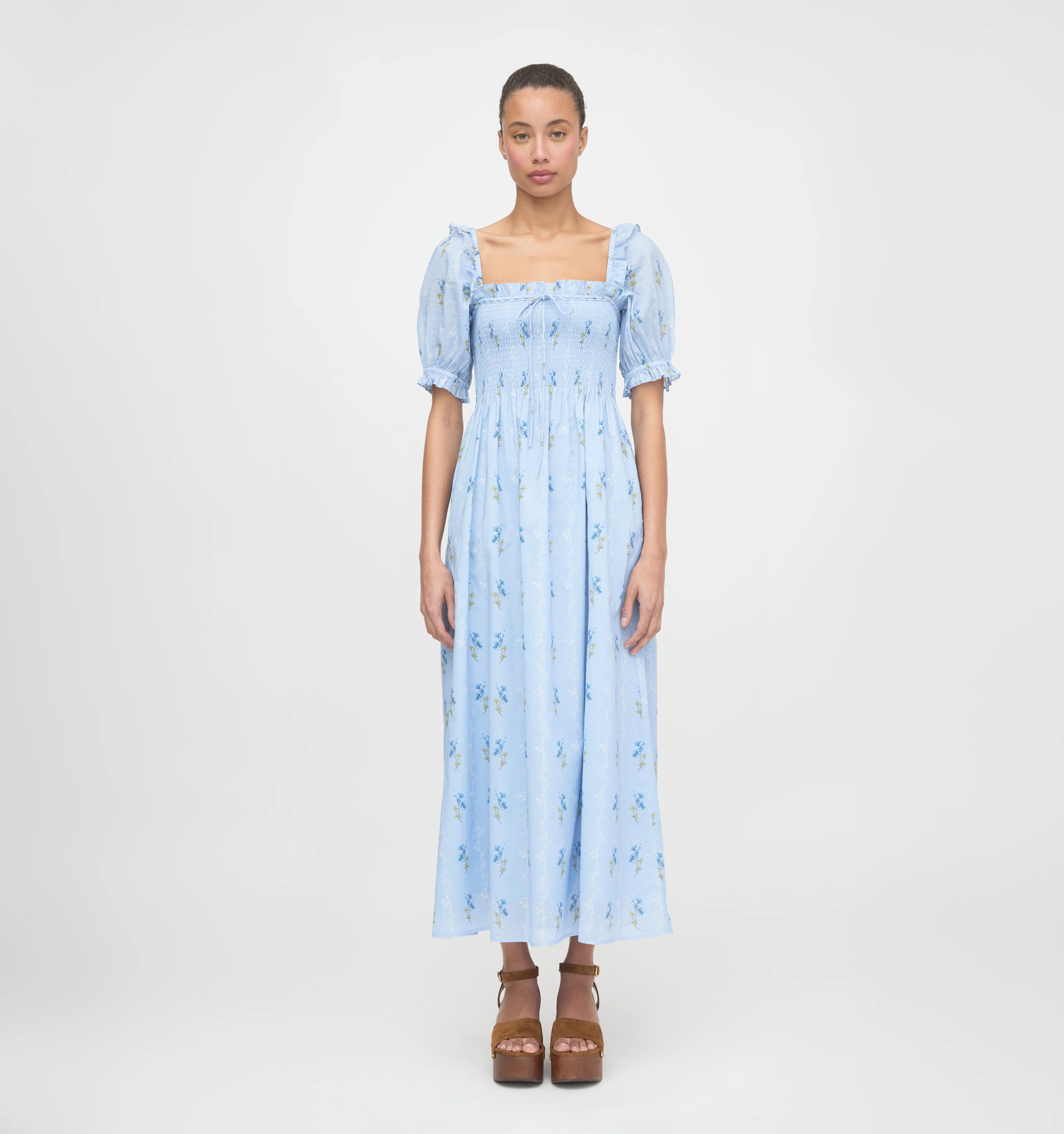 The Scarlett Nap Dress - Bluebell Waltz | Hill House Home US