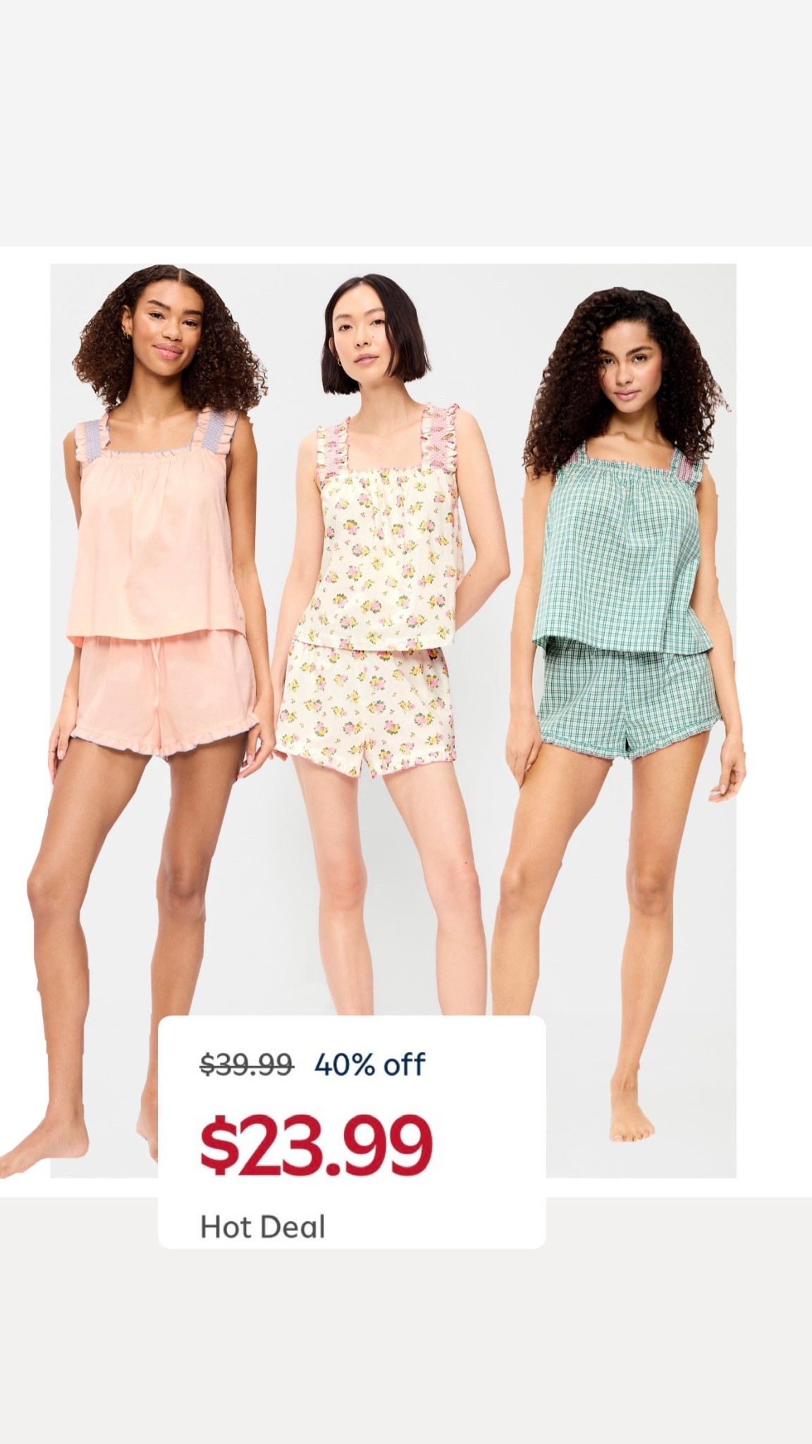 Old navy dropped these darling sets and i love them so much!! On sale! 

#LTKgrwm #LTKSaleAlert #LTKmomlife