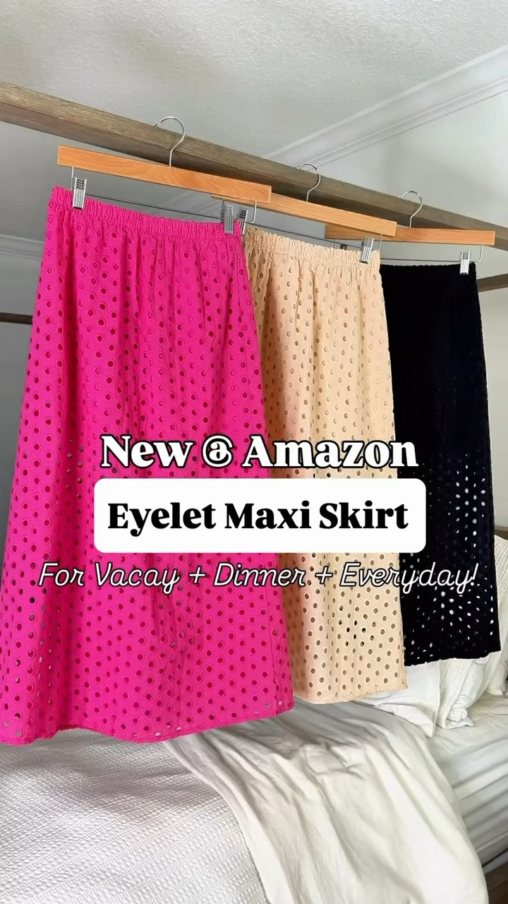 Vacation outfit. Resort outfit. Dinner outfit. Date night outfit. Summer outfit. Europe outfit. Every day outfit. Teacher outfit. Casual outfit. I just love this Amazon outfit combo! Amazon eyelet maxi skirt in XS. XS in ruffled strapless top, sweater top, and gingham tank top.  Floral clutch. White sneakers are TTS. Chunky heels and wedges are TTS.

#LTKootd #LTKTravel #LTKPetite