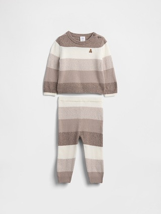 Baby CashSoft Stripe Sweater Outfit Set | Gap (US)