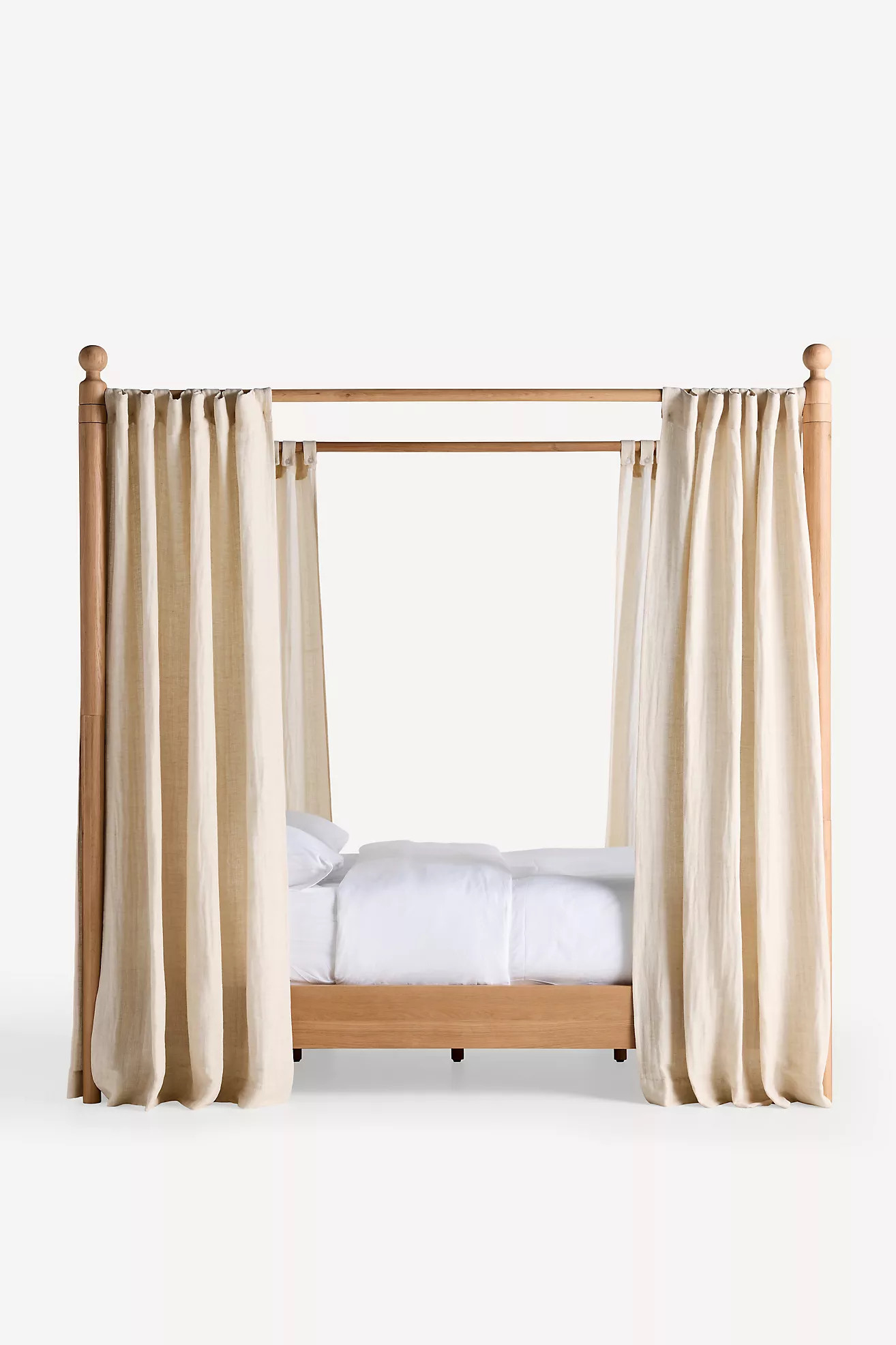Roma Canopy Bed Curtains | Anthropologie (US)