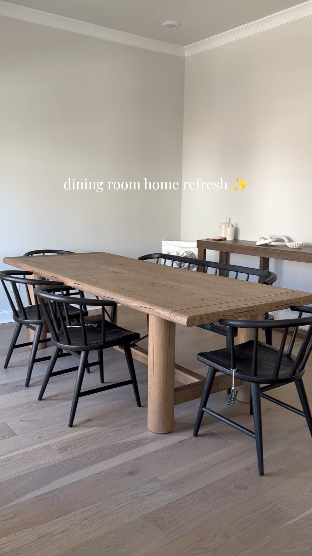 Loving how our dining room kitchen is coming together 🤎 this dining table is even more gorgeous in person and these chairs also come in light brown and green 

Home, cozy home, kitchen, dining table chairs, crate and barrel home, home style inspo, spring home refresh, home decor, home refresh, home style 

#LTKHome #LTKWatchNow #LTKFamily