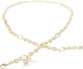 lock & key chain belt | Nordstrom