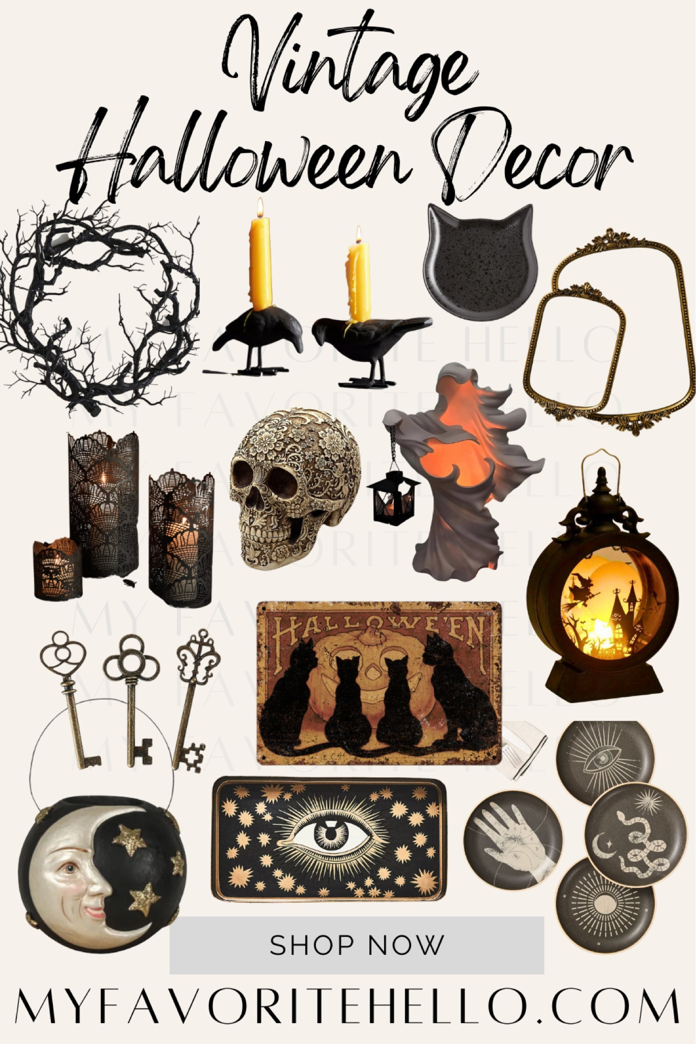 Vintage Halloween decor #vintagehalloween 

#LTKHoliday #LTKHalloween #LTKhome