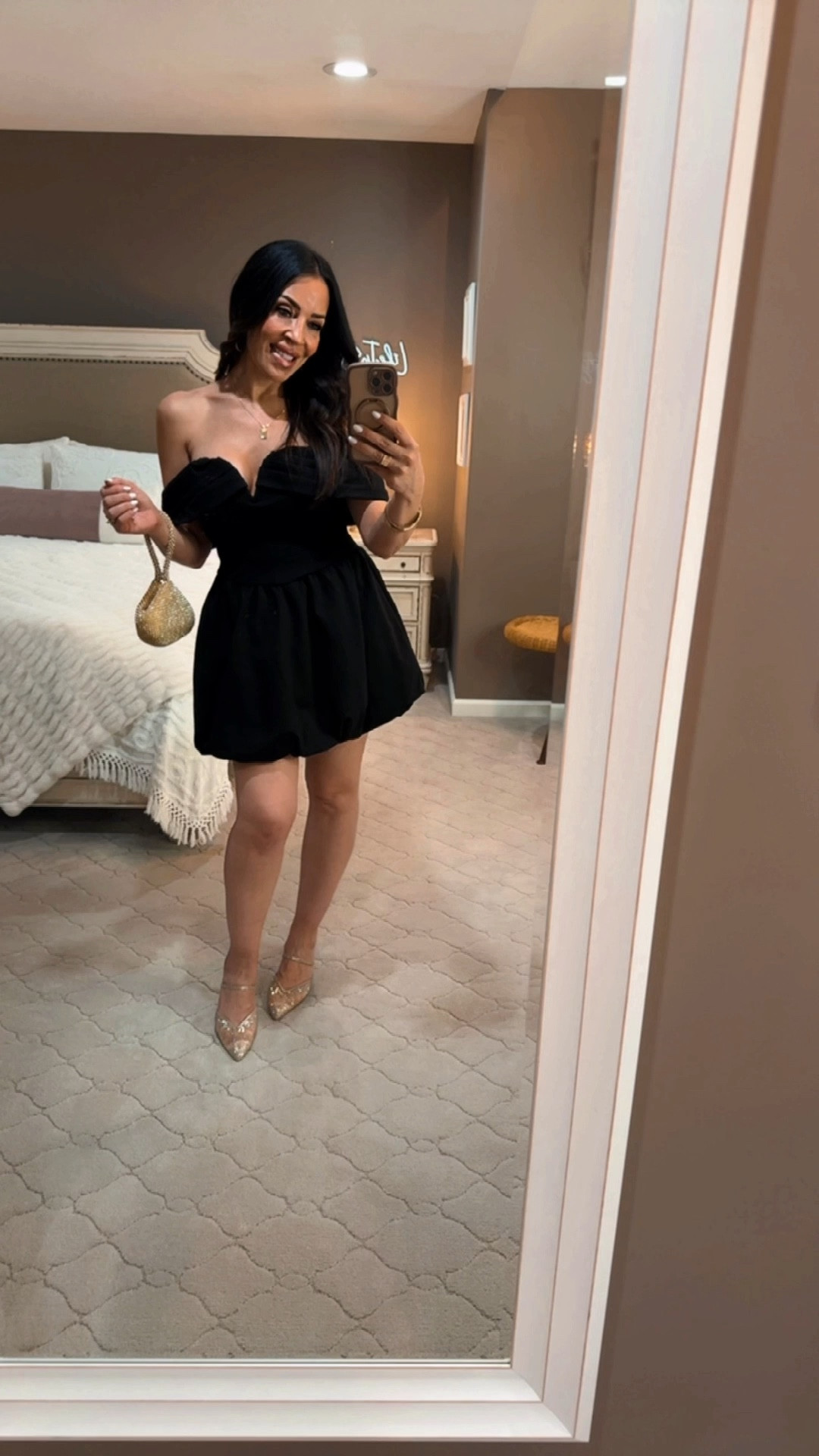 Bringing in 2026 with style! ✨ I am obsessed with this Target fashion find. This mini black dress is the perfect mix of classy and fun for any New Year’s Eve party. Whether you’re heading out or hosting, this look is a total winner. 👗🖤
Order yours today so you’re ready to celebrate in style!🍸🙌🏻🥳🥂💃🏻🪩

#TargetFinds #NewYearsEveOutfit #TargetFashion #LBD #NYEStyle #HolidayPartyLook #targetstyle

#LTKSeasonal #LTKOver40 #LTKHoliday