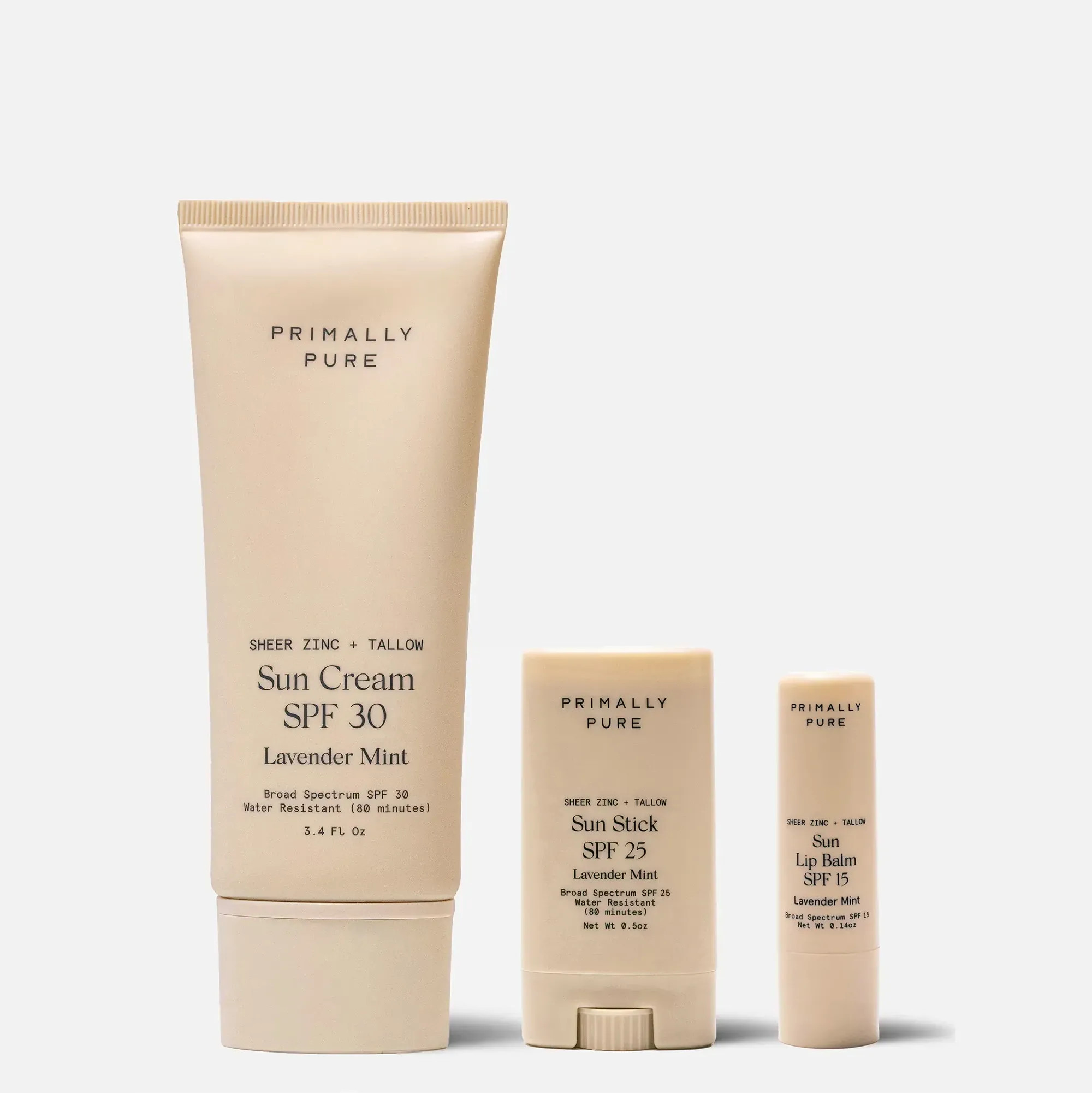The Complete Sun Ritual Bundle | Primally Pure Tallow-Based Sun Care | Primally Pure