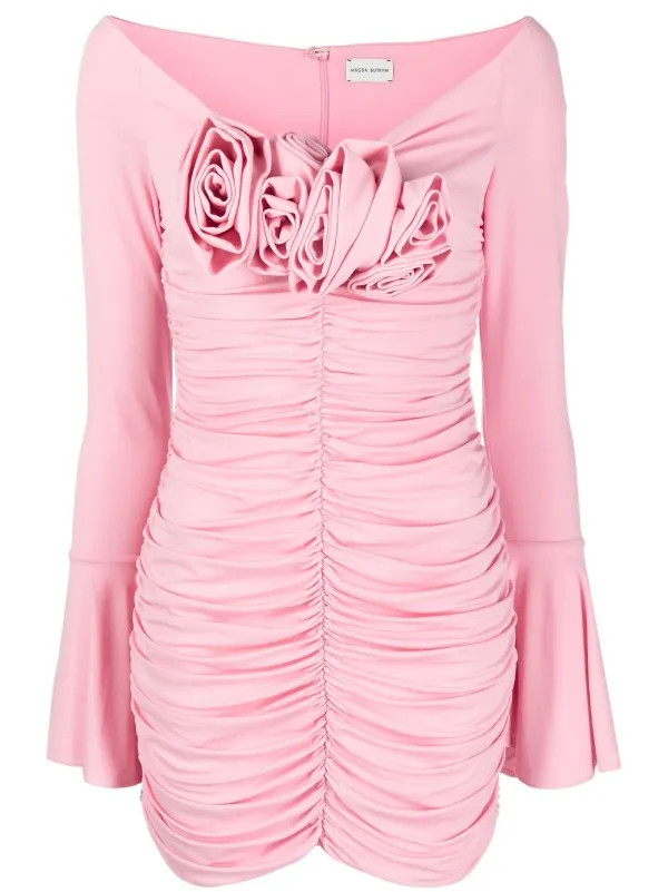 Abito corto con ruches | Farfetch Global